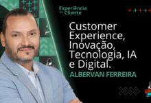 Albervan Ferreira Luz no episódio 232 do ContraPonto falando sobre Customer Experience, inteligência artificial e transformação digital
