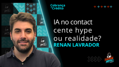 Renan fundador da Link to Go no episódio 233 do ContraPonto falando sobre inteligência artificial no atendimento