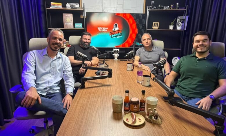 Podcast ContraPonto episódio 247 evolução da cobrança tecnologia e gestão de pessoas