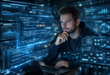 desenvolvedor validando codigo gerado por inteligencia artificial