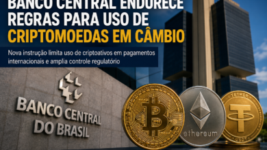 Banco Central endurece regras para criptomoedas em operações de câmbio internacional