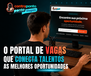 Banner do ContraPonto Vagas com destaque para oportunidades de emprego no mercado de crédito, cobrança e atendimento.