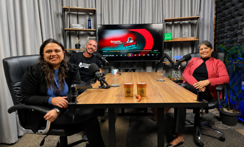 Sandra Arruda participa da Jornada do Cliente do Podcast ContraPonto ao lado de Alessandra Bonini e Pedro Felipe falando sobre turismo e qualidade de vida.