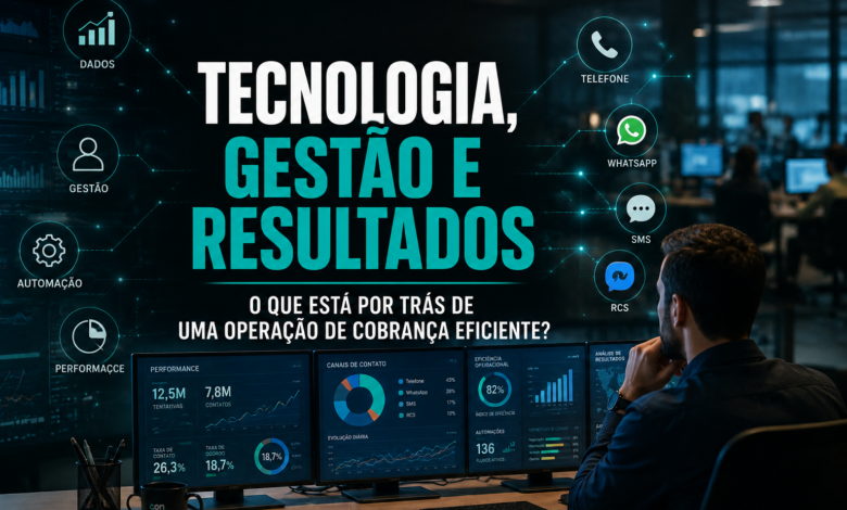 Tecnologia, gestão e dados aplicados à eficiência de uma operação de cobrança