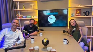 Thaís Venerando participa do Podcast ContraPonto ao lado dos hosts Pedro Felipe e Marcos Guerra em episódio sobre construção de carreira, liderança, inteligência artificial, dados e o futuro do mercado de crédito e cobrança.