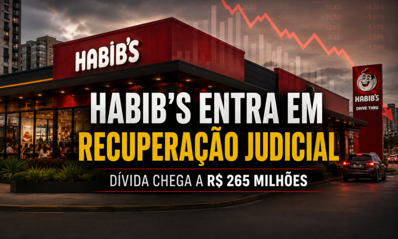 Habib’s entra em recuperação judicial com dívida de R$ 265 milhões
