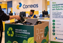 Portal de Notícias ContraPonto: coleta gratuita de lixo eletrônico em agências dos Correios no Brasil.